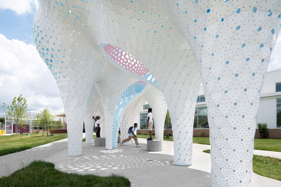 pillars of dreams by marc fornes theverymany