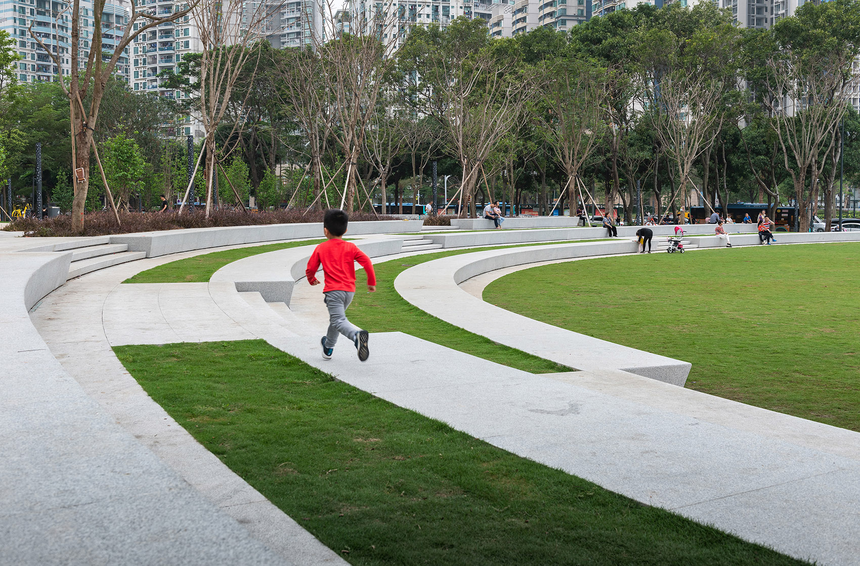 宝安中心区四季公园,深圳 / 译地事务所