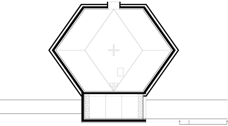 garnet chapel in penkenjoch by mario botta architetti