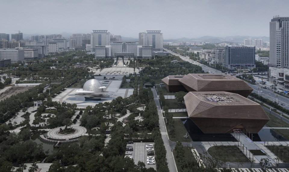 planning exhibition hall museum archive in shangrao china by azl architects
