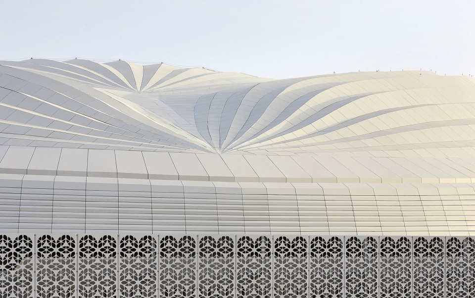 al janoub stadium in al wakrah by zaha hadid architects