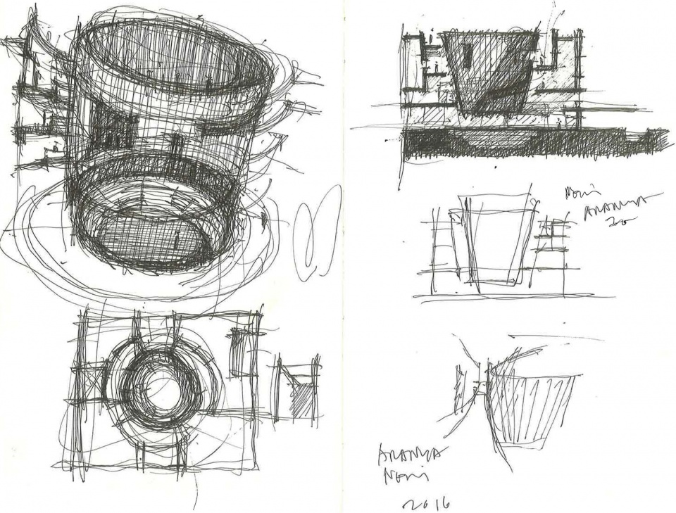 aranya art center china by neri hu