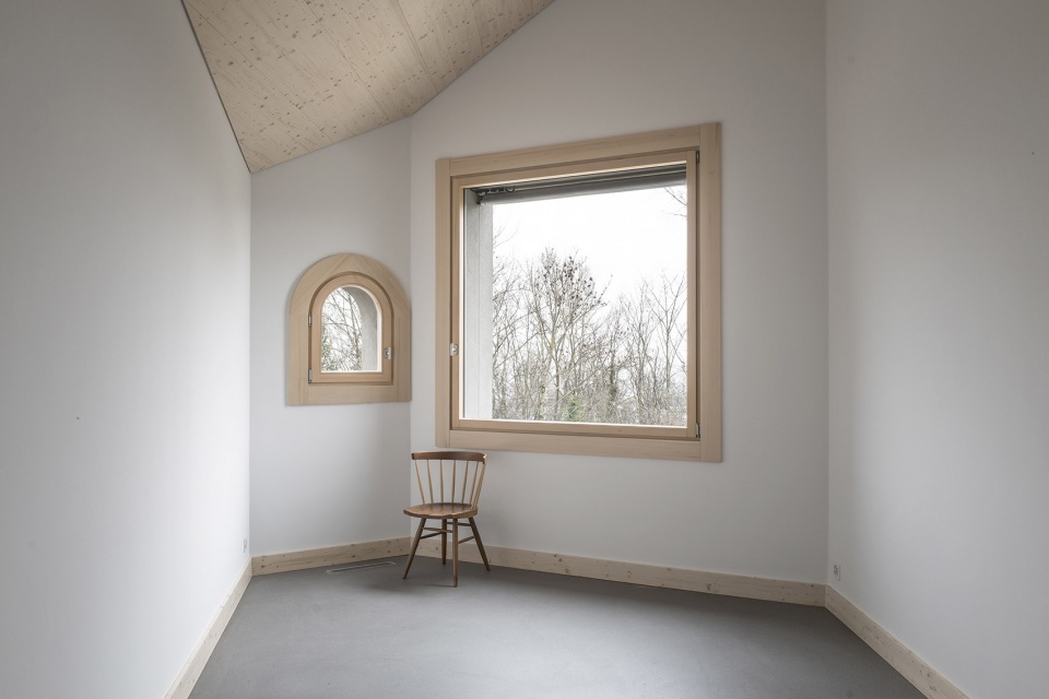 construction of a residential building a community space and a nursery in auvernier by frundgallina