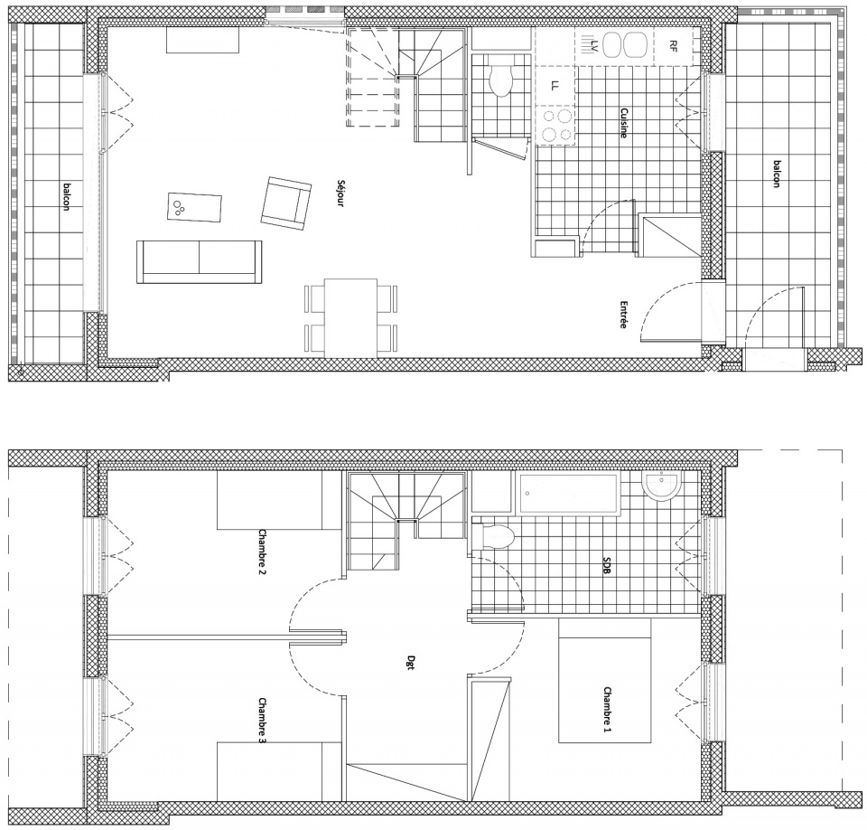 71 social housing units by mao architectes jtb architecture