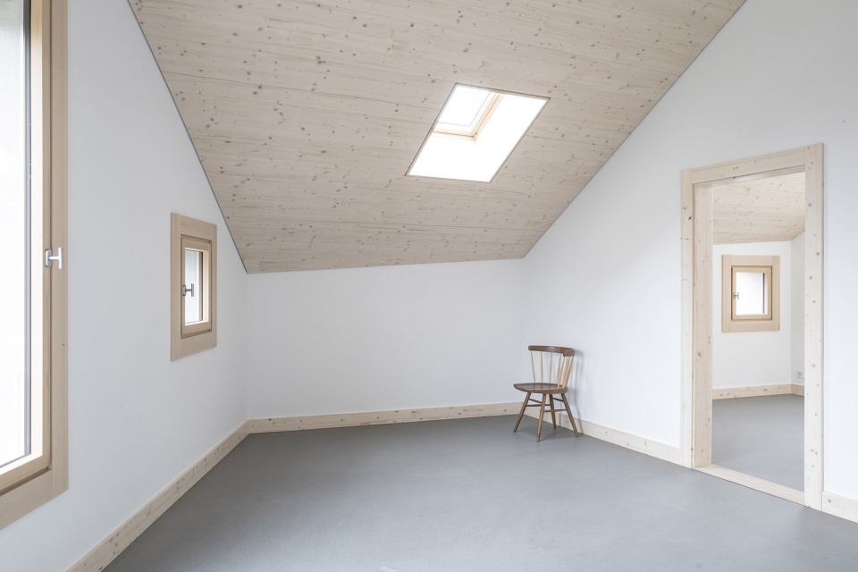 construction of a residential building a community space and a nursery in auvernier by frundgallina