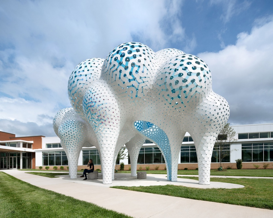 pillars of dreams by marc fornes theverymany