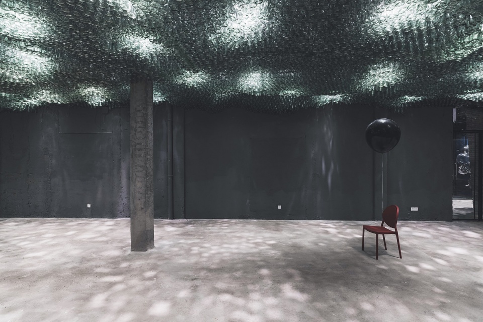 bottle space in jiangsu china by renaissance interior design