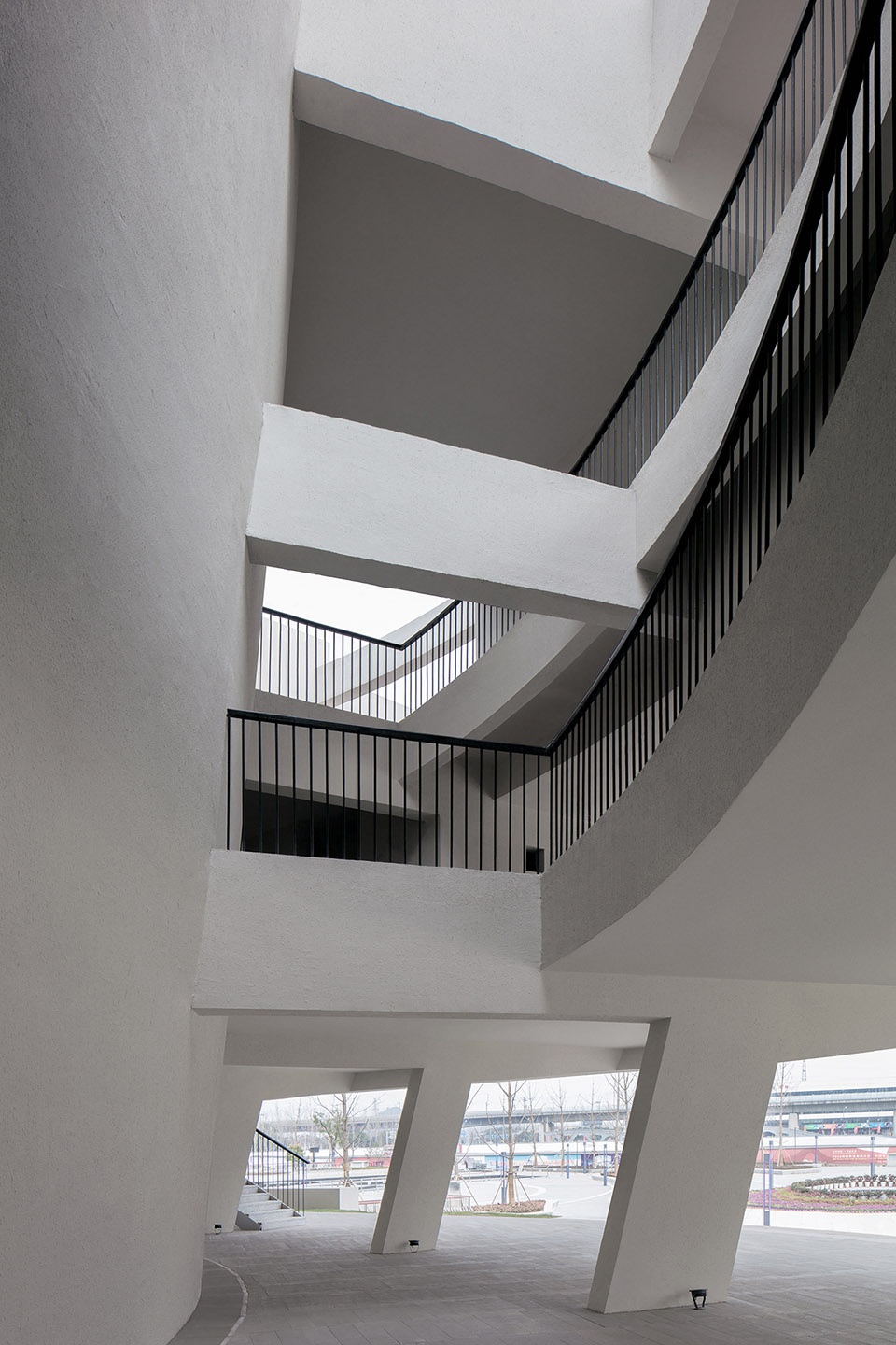 china light and textile city fashion show center china by z h design wau design