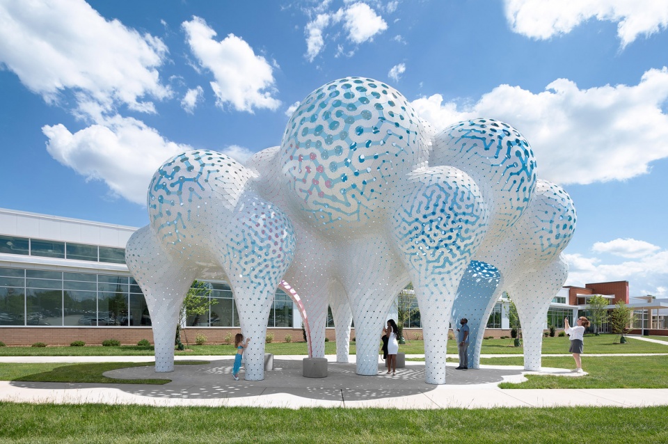 pillars of dreams by marc fornes theverymany