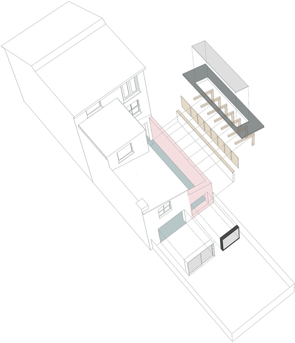 almington street house by amos goldreich architecture