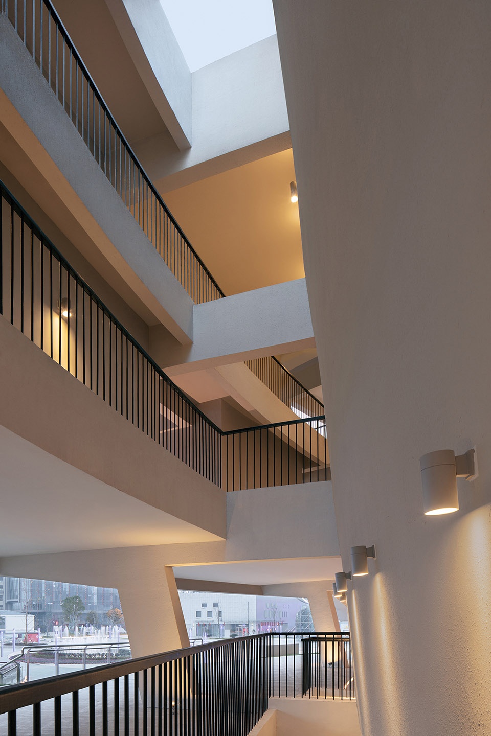 china light and textile city fashion show center china by z h design wau design