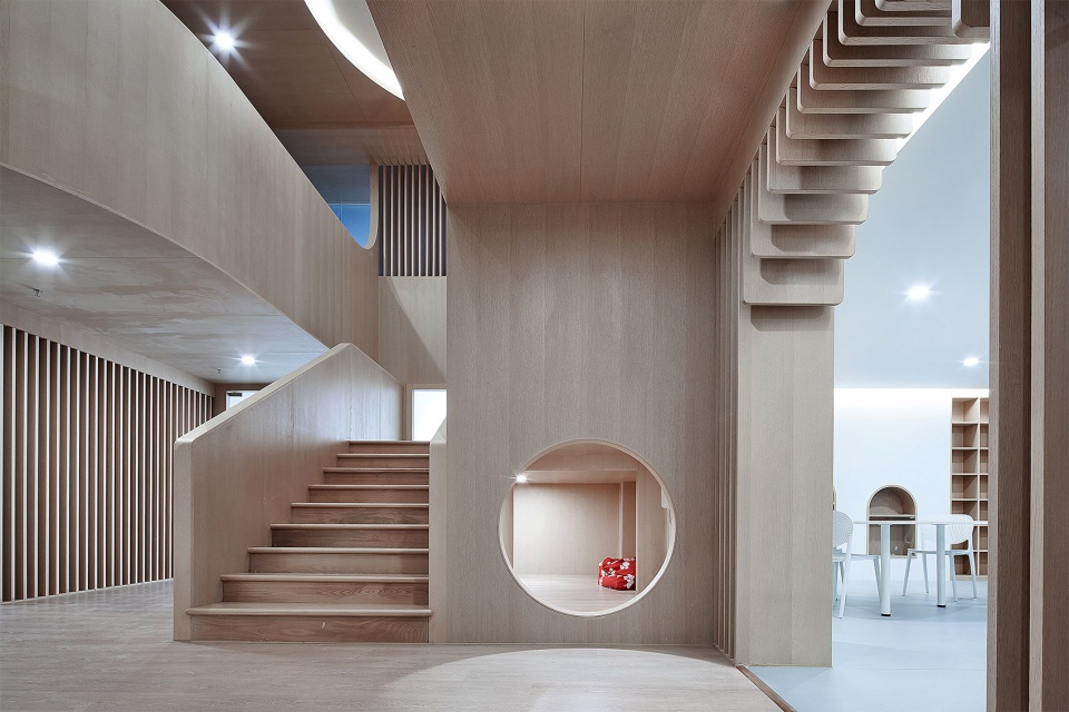 interior design for dami xiaomi education center china by makadam
