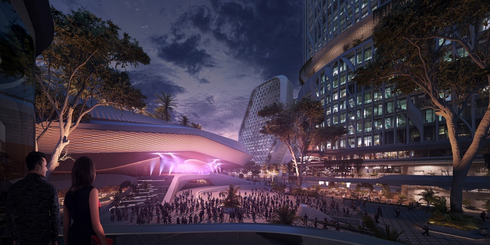 unstudio designs bangalores karle town centre masterplan a new innovation tech campus for india