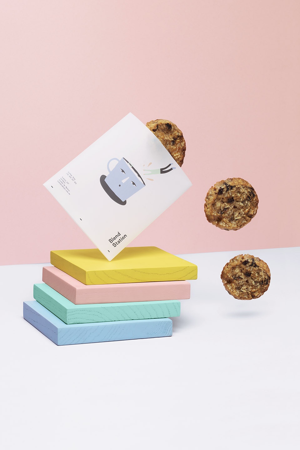 blend station branding by futura