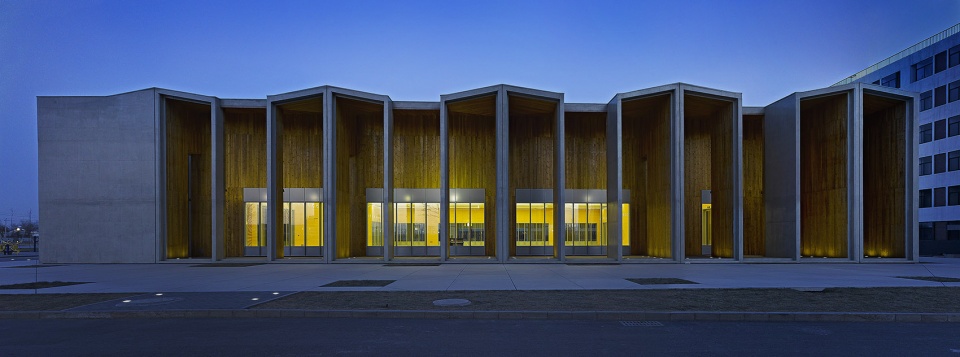 complex building of bucea new campus china by biad hu yue studio