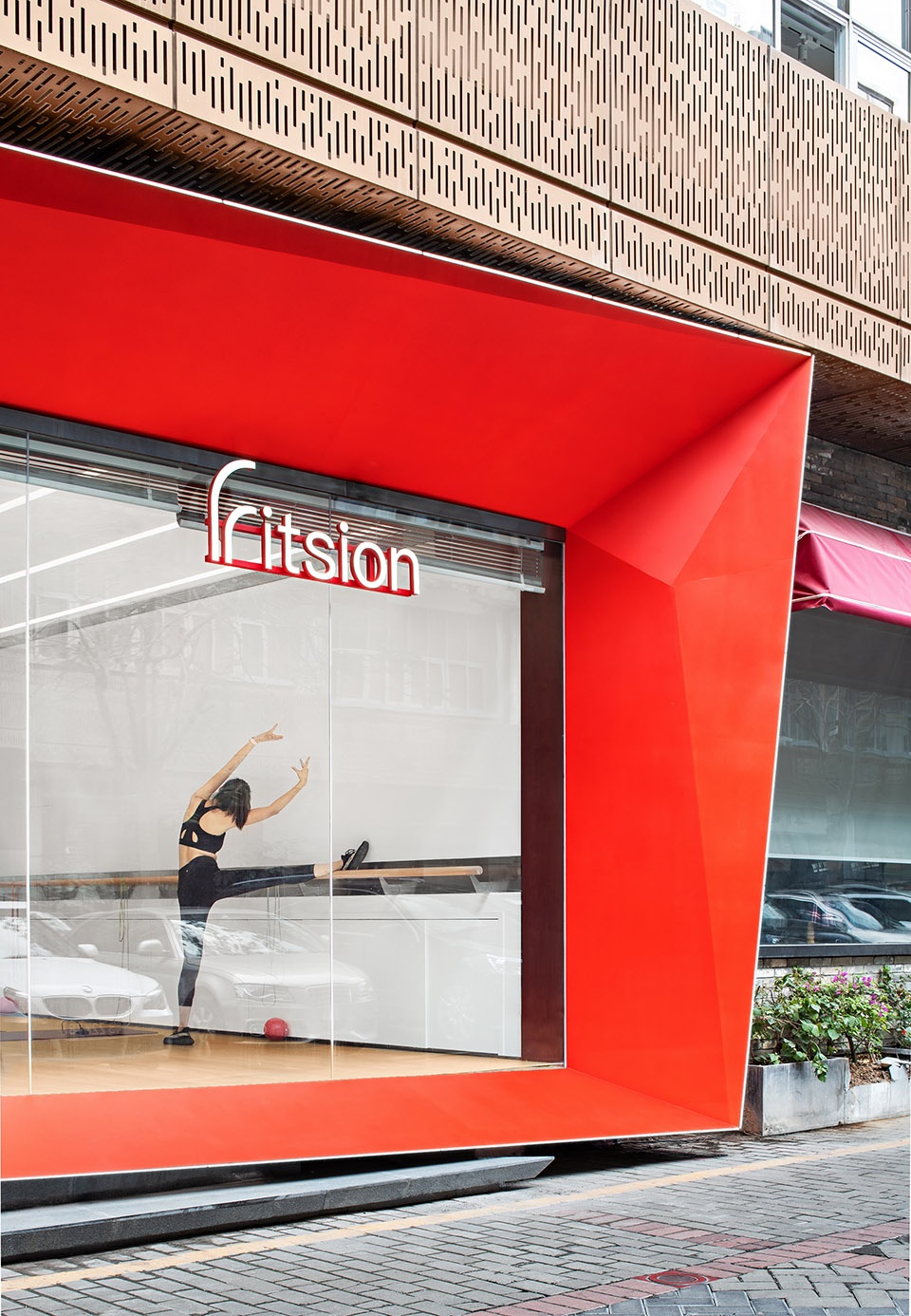 fitsion fitness experience center china by deep concept