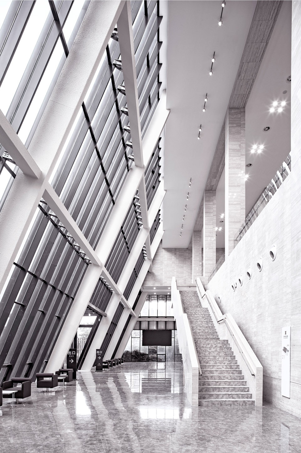 huaian urban plan museum library culture museum and art museum china by tjad