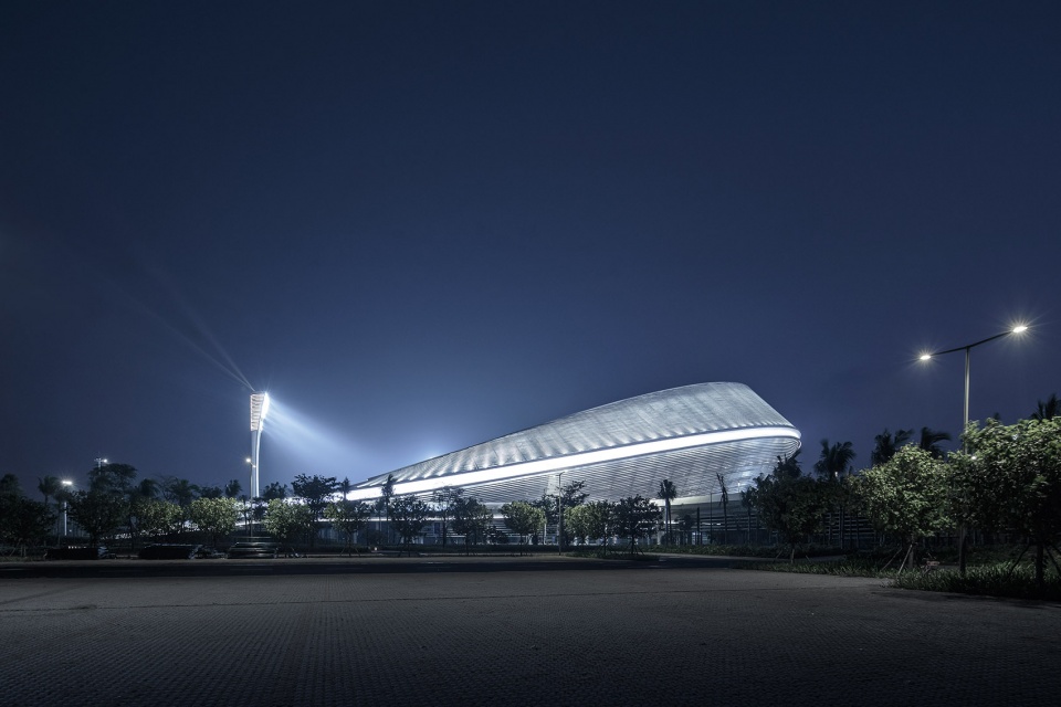 wuyuanhe stadium haikou china by gmp