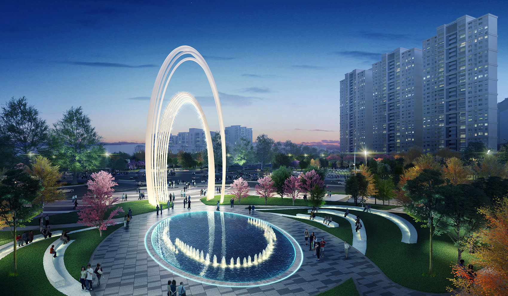 宝安中心区四季公园,深圳 / 译地事务所