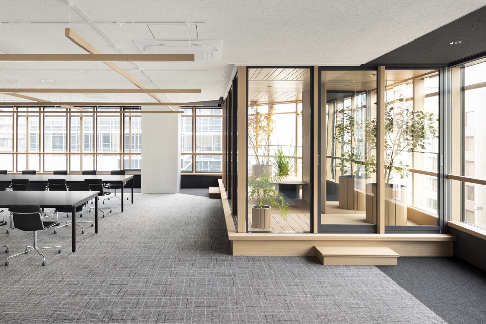kojimachi terrace by nendo