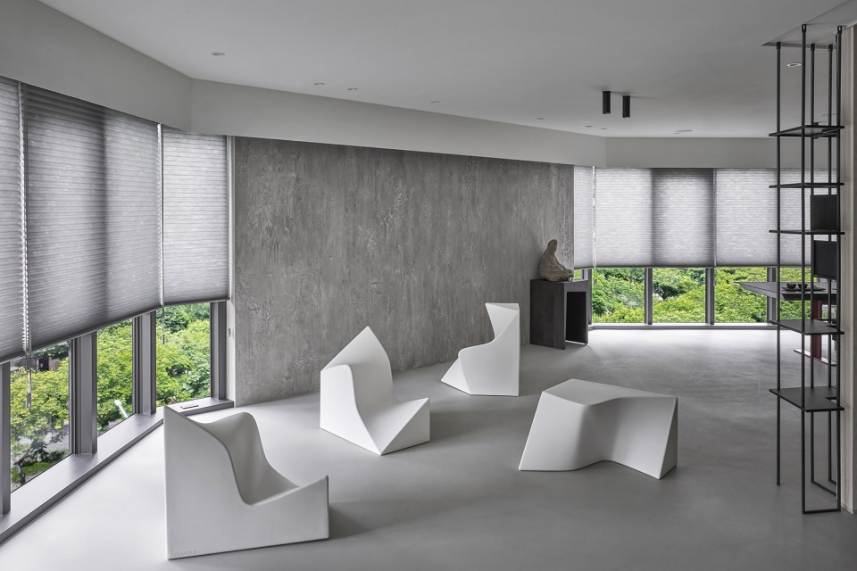 8 angles 3 lines 1 square in taibei china by create think design studio