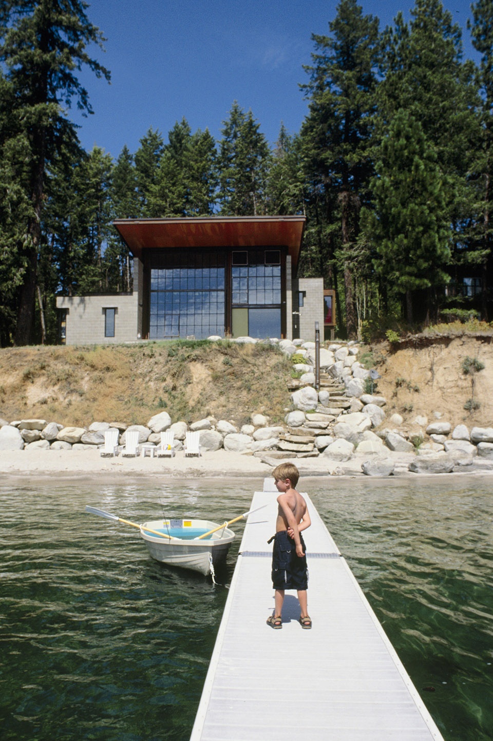 chicken point cabin by olson kundig architects