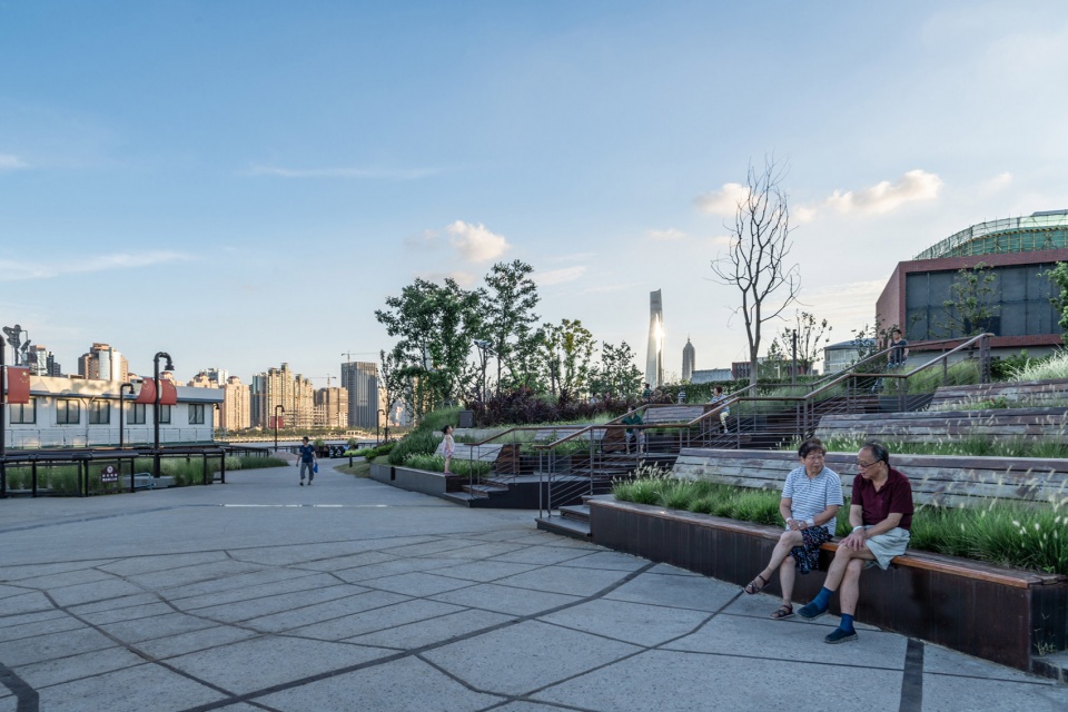 杨浦滨江公共空间二期设计,上海 / 大观景观设计   同济原作设计工作