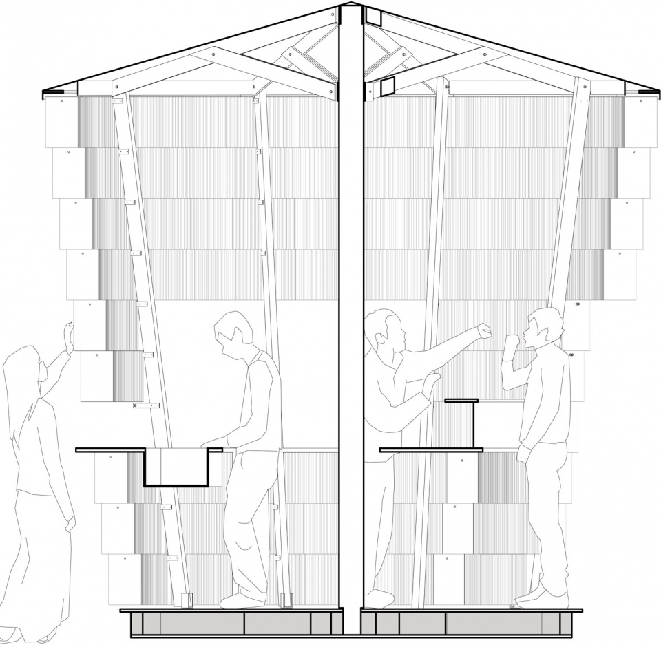 paper pavilion by pan projects