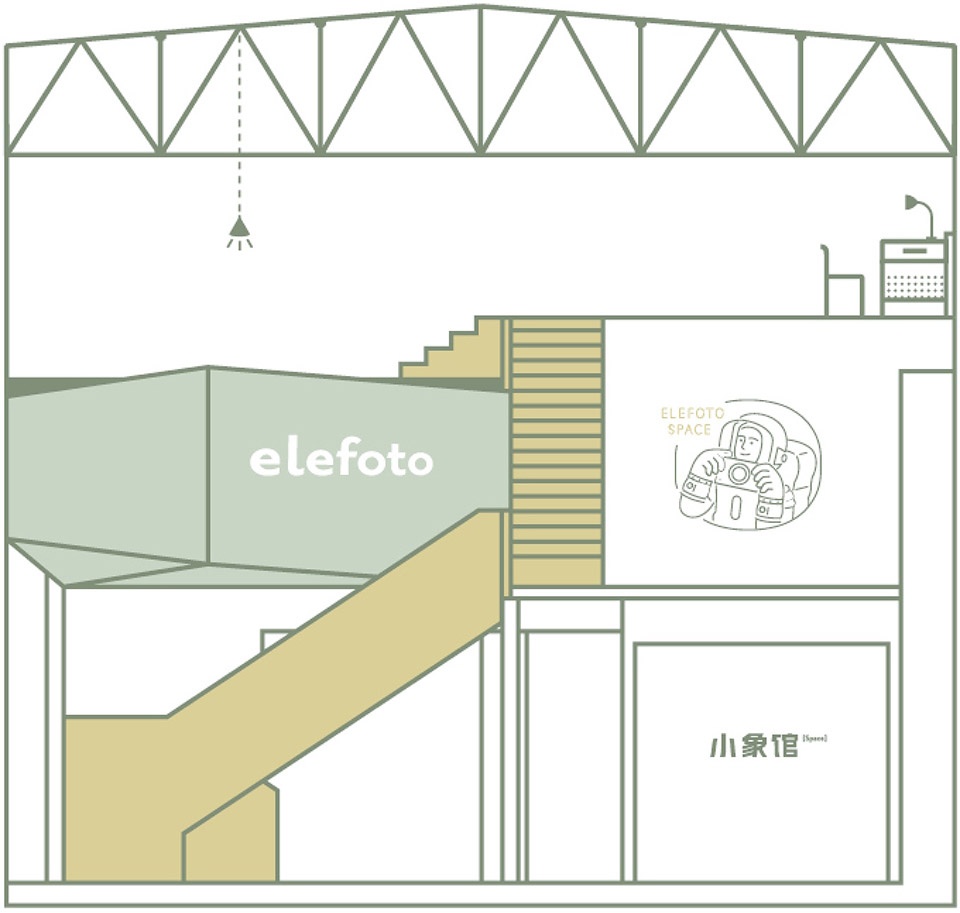 elefoto space china by daylab studio