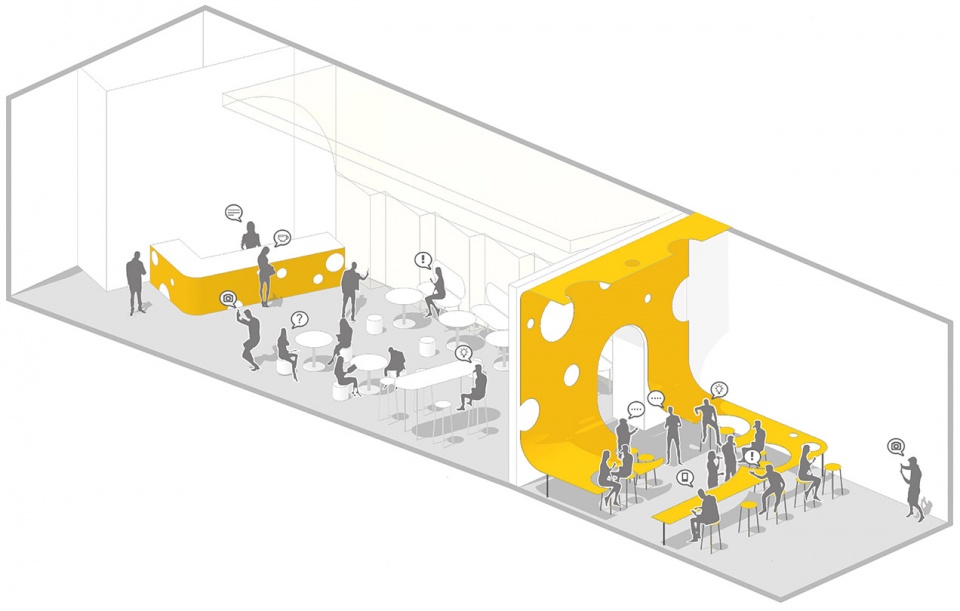the dessert kitchen in chengdu china by towodesign