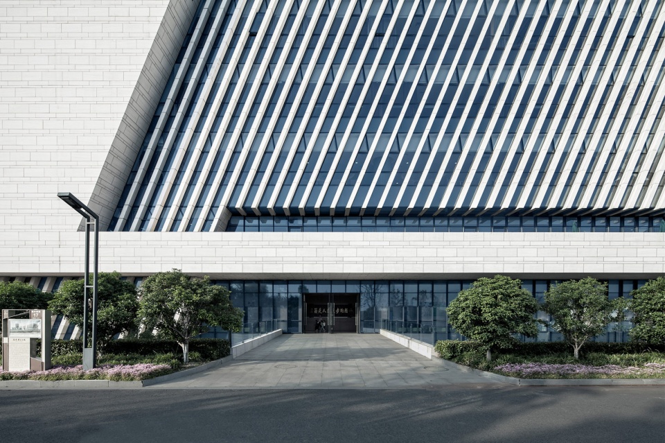 huaian urban plan museum library culture museum and art museum china by tjad