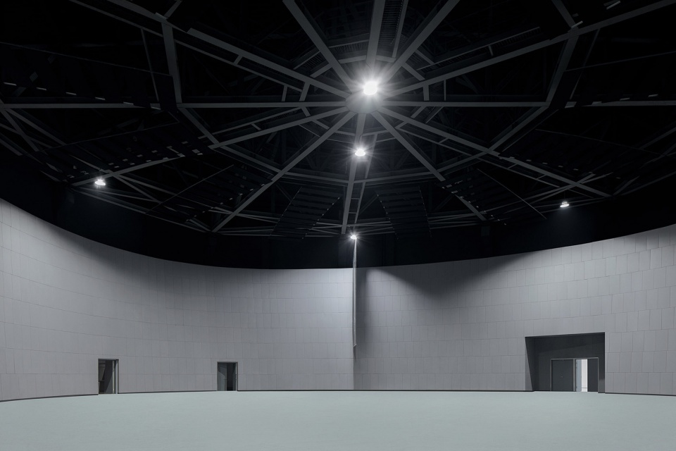 china light and textile city fashion show center china by z h design wau design