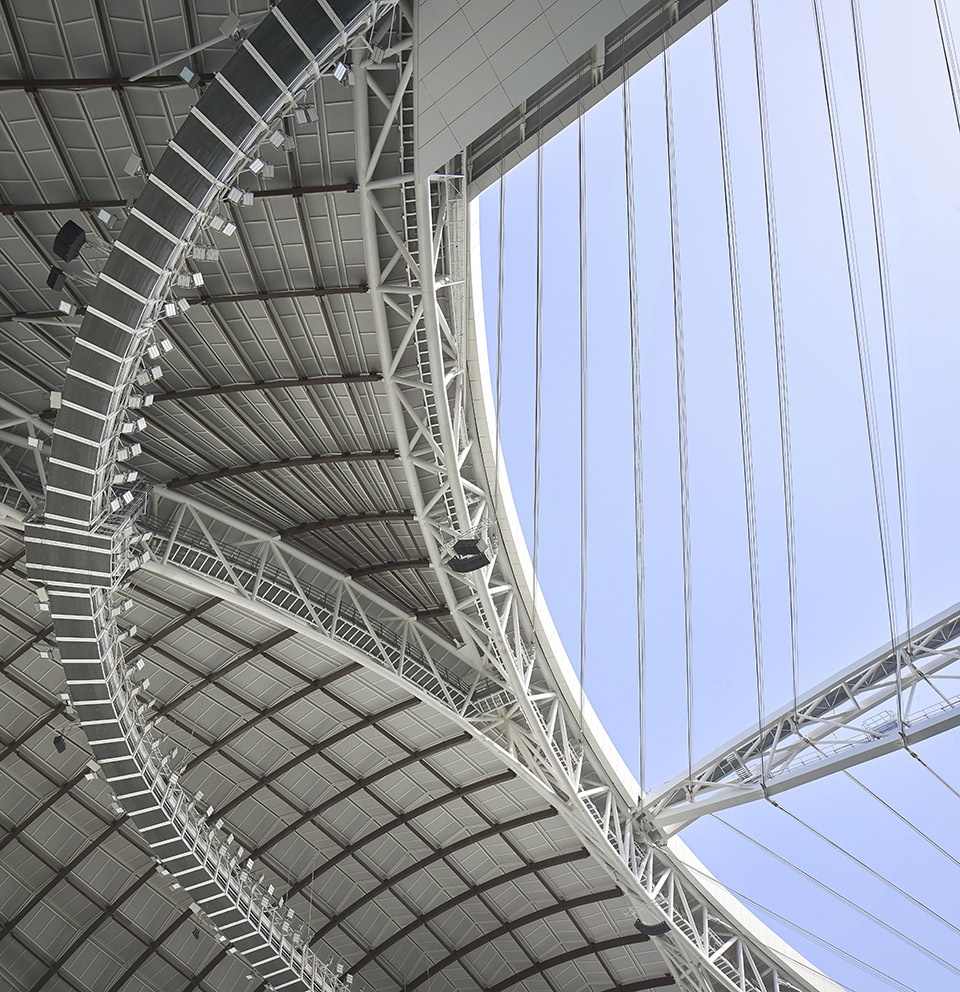 al janoub stadium in al wakrah by zaha hadid architects