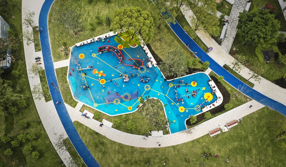 four square park china by elandscript studio