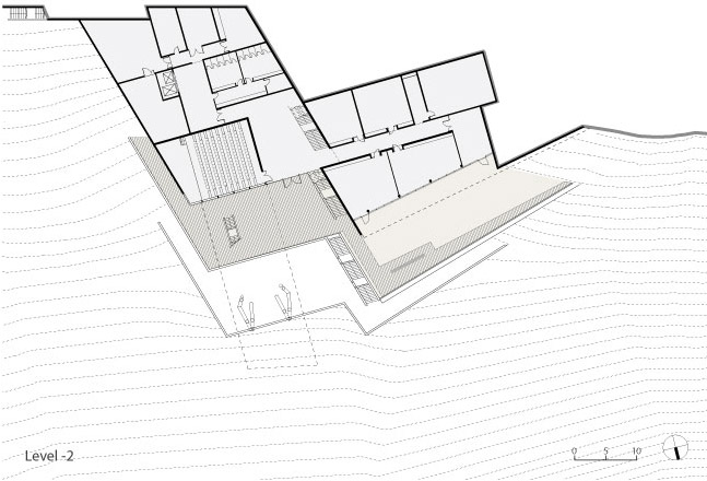 haifa university student center by chyutin architects