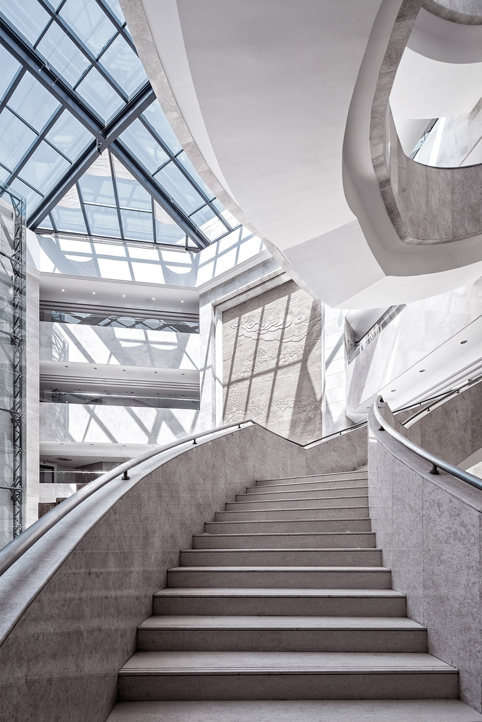huaian urban plan museum library culture museum and art museum china by tjad