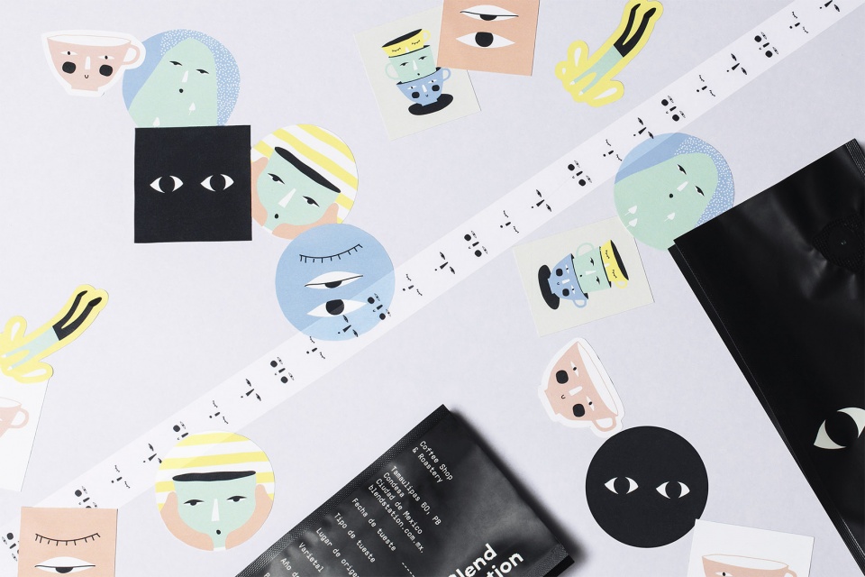 blend station branding by futura