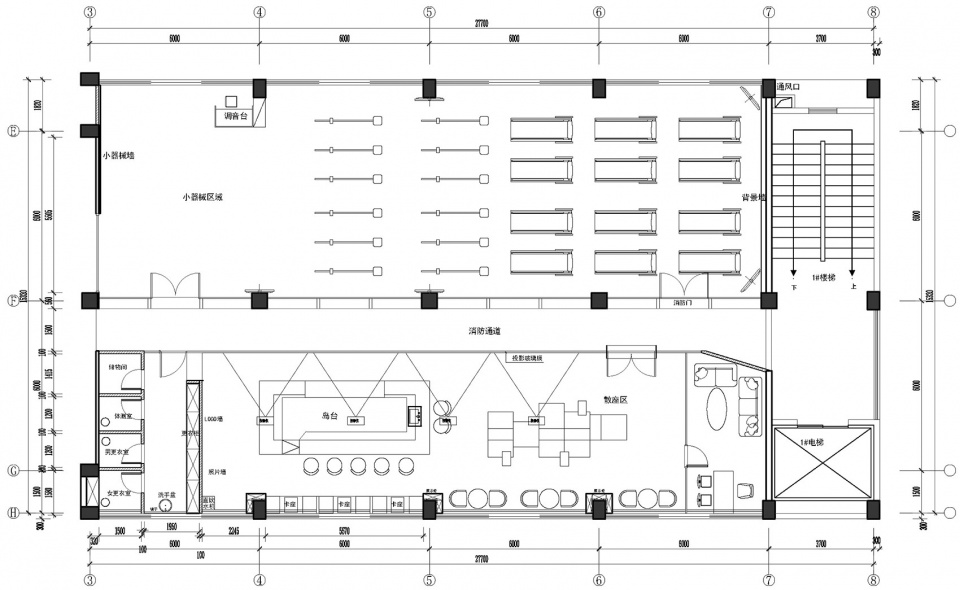 hiit training center design in shenzhen china by shenzhen story space design co ltd