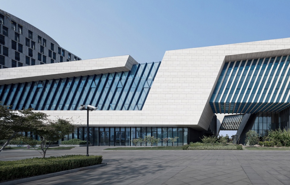 huaian urban plan museum library culture museum and art museum china by tjad