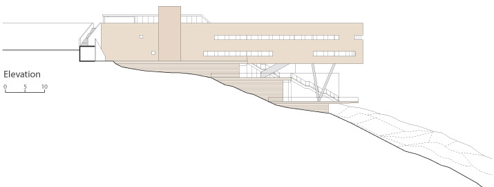 haifa university student center by chyutin architects