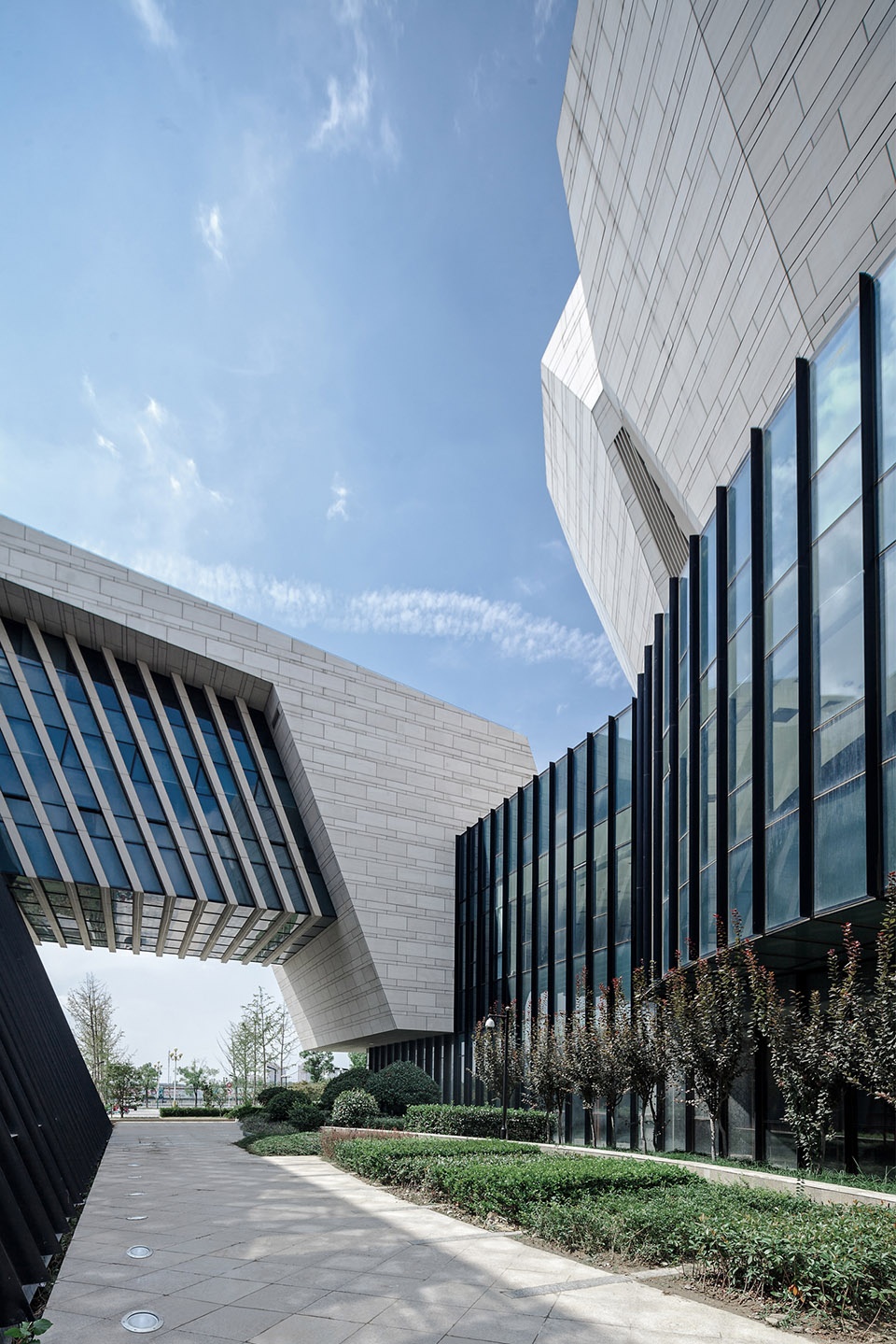 huaian urban plan museum library culture museum and art museum china by tjad