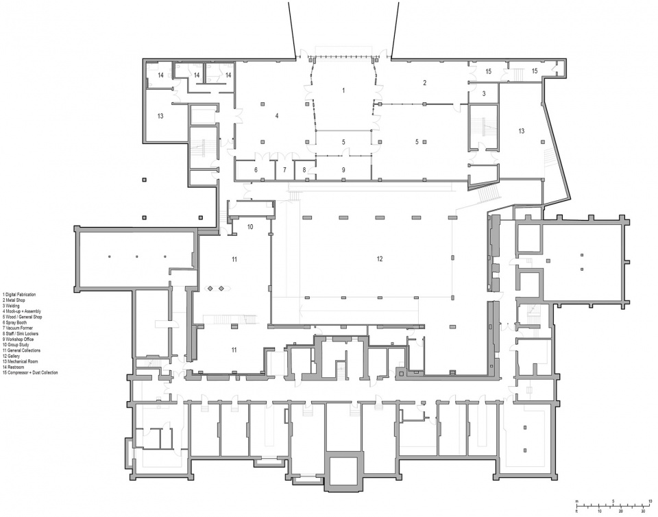 daniels building at one spadina crescent by nadaaa