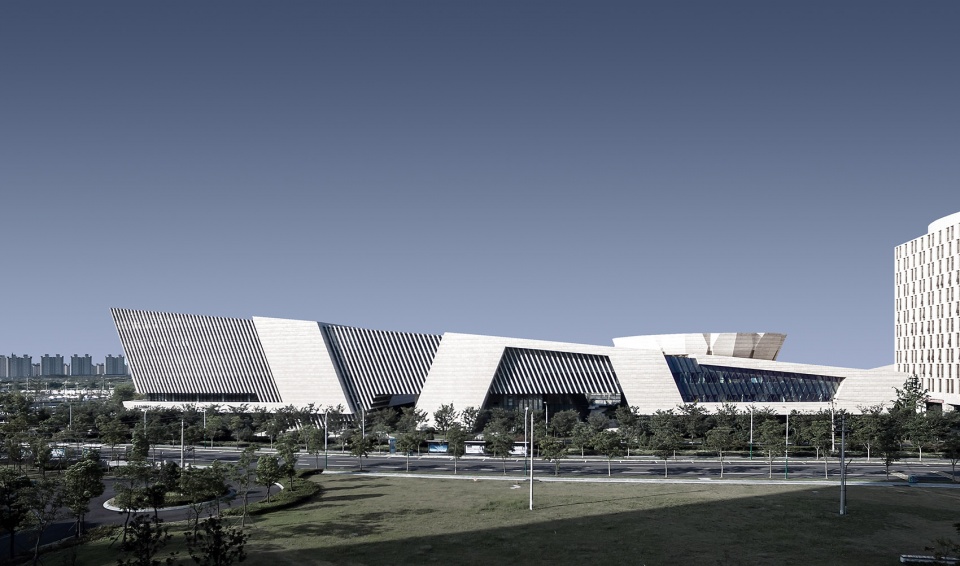 huaian urban plan museum library culture museum and art museum china by tjad