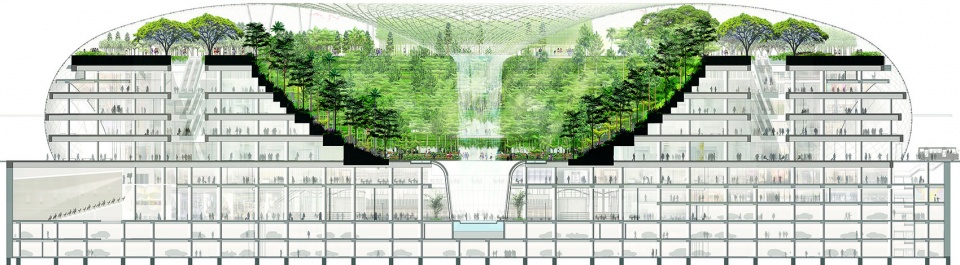 jewel changi airport by safdie architects