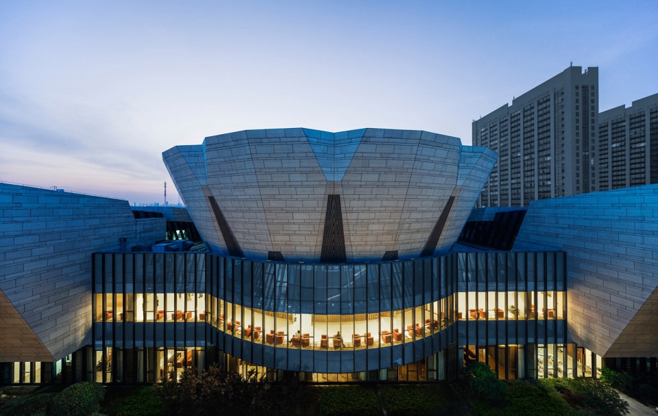 huaian urban plan museum library culture museum and art museum china by tjad