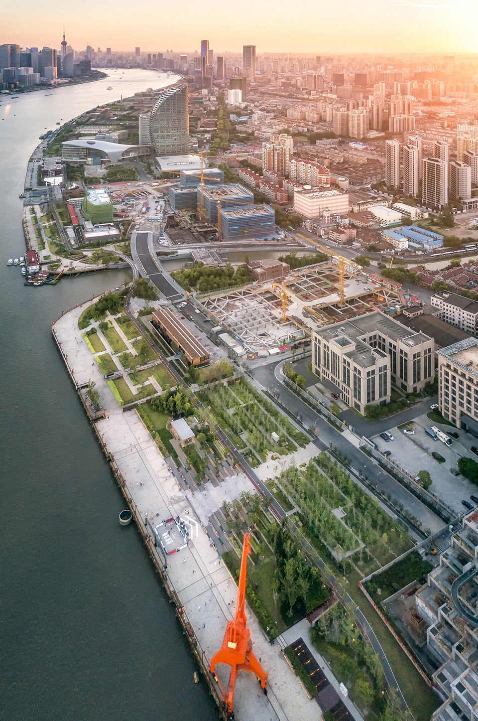 Public Space of Yangpu Riverfront (South Section Phase II), China by