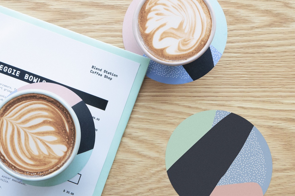 blend station branding by futura