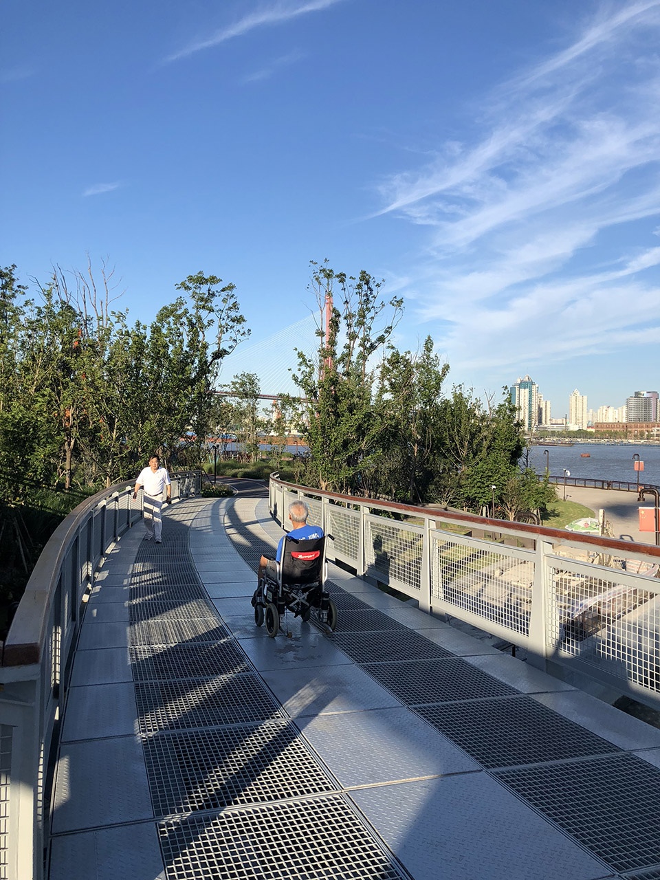 public space of yangpu riverfront south section phase ii china by daguan landscape design