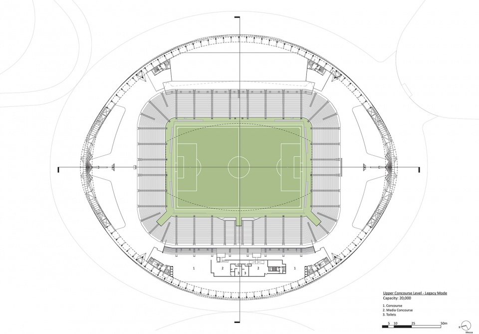 al janoub stadium in al wakrah by zaha hadid architects
