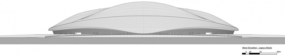 al janoub stadium in al wakrah by zaha hadid architects